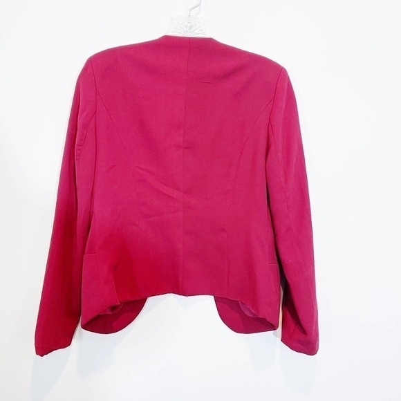 Tobi Red Open Blazer EUC SZ M - Picture 4 of 8